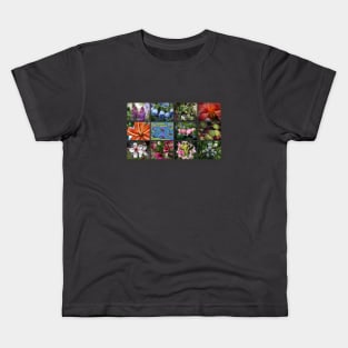 Flower Collage Kids T-Shirt